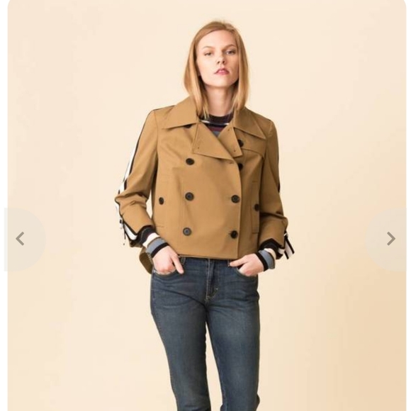 Veronica Beard Merit Jacket Khaki - Picture 8 of 10